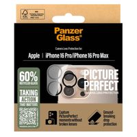 PanzerGlass PicturePerfect Kameraobjektivschutz für das Apple iPhone 16 Pro / 16 Pro Max