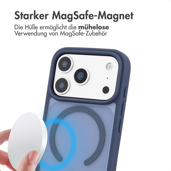 imoshion Color Guard Back Cover mit MagSafe Apple iPhone 17 Pro Max - Dunkelblau