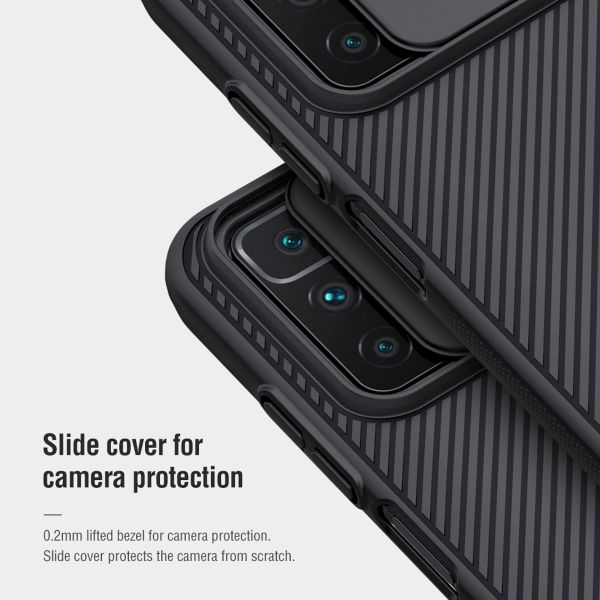 Nillkin CamShield Case für das Xiaomi Redmi 10 - Schwarz