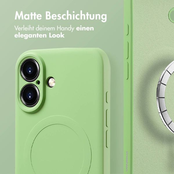 imoshion Color Back Cover mit MagSafe für das iPhone 16 - Grün