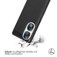 imoshion Brushed Back Cover Honor 90 - Schwarz