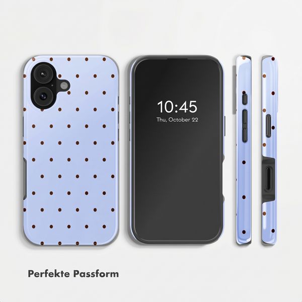 Selencia Vivid Rückabdeckung mit MagSafe Apple iPhone 17 - Happy Dots Digital Sky