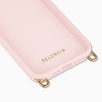 Selencia Rivièra Backcover mit MagSafe mit abnehmbaren Haken Apple iPhone 14 Pro - Sorbet Pink