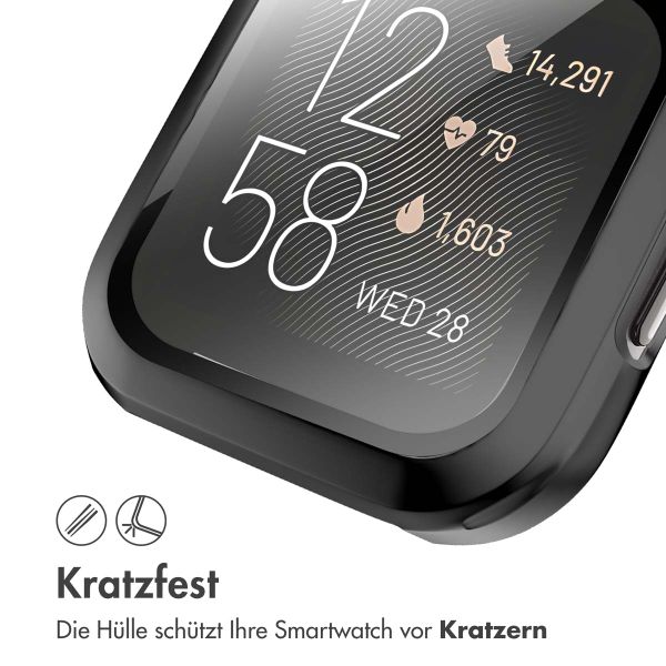 imoshion Full Cover Hard Case Fitbit Versa 2 - Schwarz
