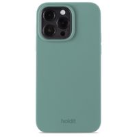 Holdit Silicone Case für das Apple iPhone 14 Pro Max - Moss Green