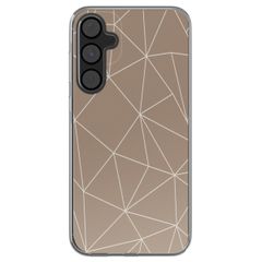 imoshion Design Hülle Samsung Galaxy A55 - Graphic Lines Beige