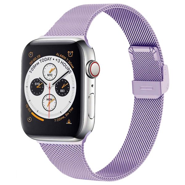 imoshion Mailändische Faltarmband für das Apple Watch Series 1-9 / SE - 38/40/41 mm / Series 10 - 42 mm - Violett