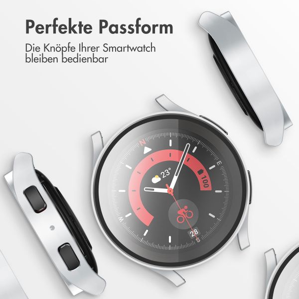 imoshion Full Cover Hard Case für das Samsung Galaxy Watch 6 40 mm - Silber