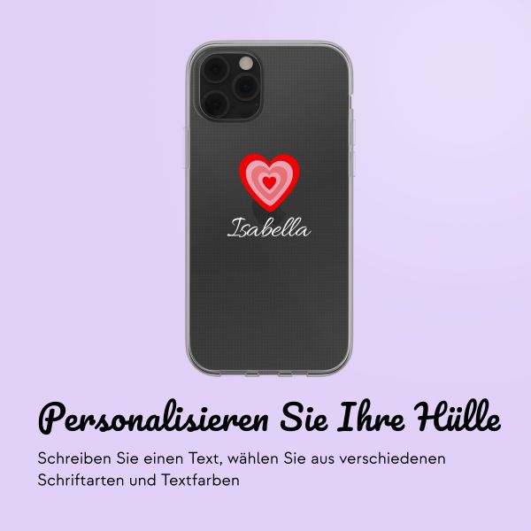 Hülle mit eigenem Foto und/oder Text Apple iPhone 12 (Pro) - Hartje