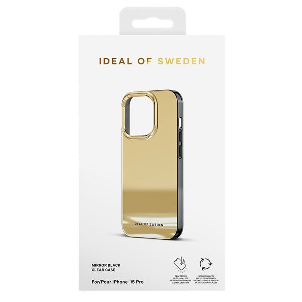 iDeal of Sweden Mirror Case Apple iPhone 15 Pro - Gold