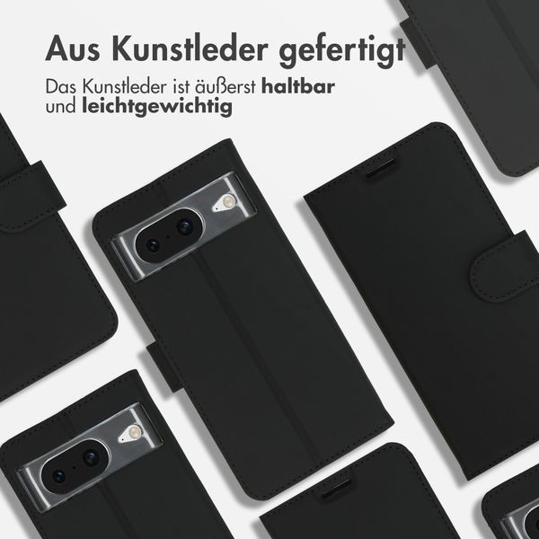 Accezz Wallet TPU Klapphülle für das Google Pixel 8 - Schwarz