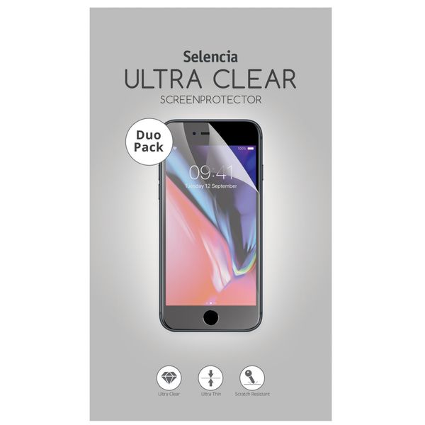 Selencia Duo Pack Screenprotector für das Samsung Galaxy J6