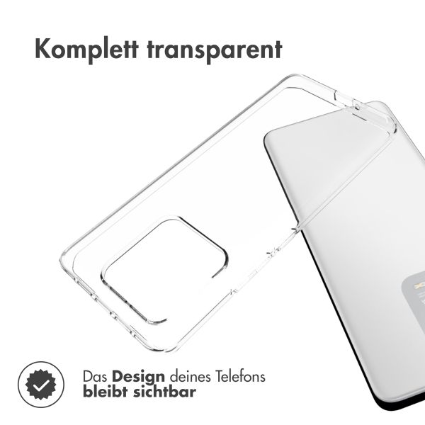 Accezz TPU Clear Cover Transparent für das Xiaomi 13  Pro - Transparent