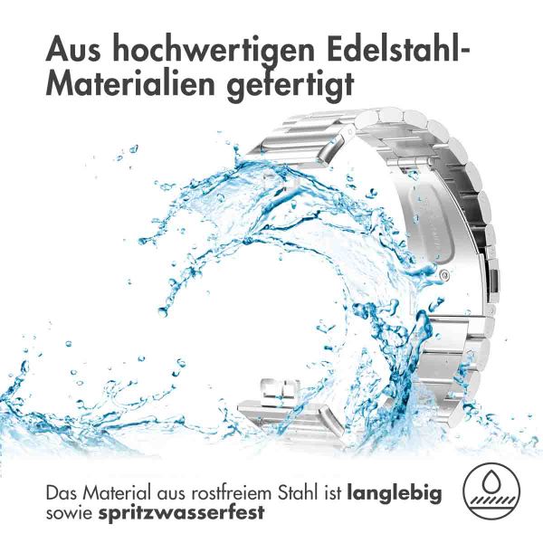 imoshion Edelstahlarmband für das Huawei Watch Fit - Silber