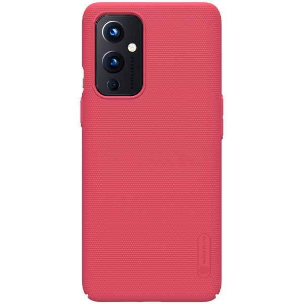 Nillkin Super Frosted Shield Case für das OnePlus 9 - Rot