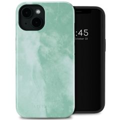 Selencia Vivid Rückabdeckung mit MagSafe Apple iPhone 14 - Marble Grayed Jade