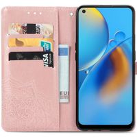 imoshion Mandala Klapphülle Oppo A74 (4G) - Rosé gold