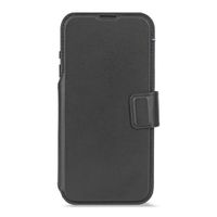 Decoded 2 in 1 Leather Klapphülle MagSafe Apple iPhone 17 Pro - Schwarz