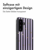 imoshion  Design Hülle für das Samsung Galaxy A26 - Sparkle Lines Lavender