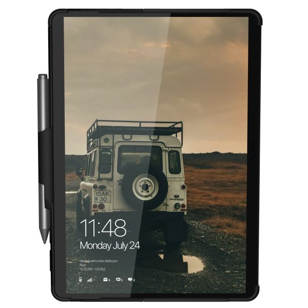 UAG Scout Backcover Handstrap Microsoft Surface Go / Go 2 / Go 3 / Go 4 - Schwarz