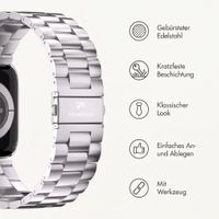 imoshion Edelstahlarmband für Apple Watch | 38/40/41/42 mm - Silber