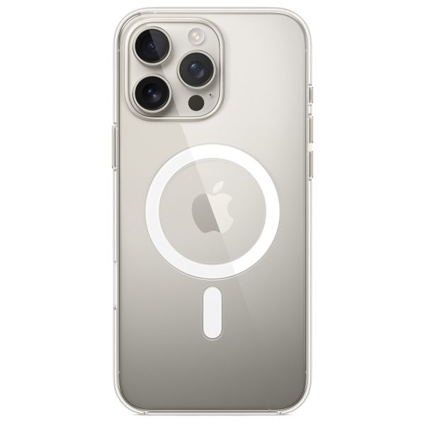 Apple Clearcase MagSafe für das Apple iPhone 16 Pro Max - Transparent