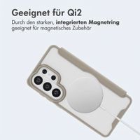 imoshion Transparente Bookcase mit MagSafe Samsung Galaxy S26 Ultra - Beige