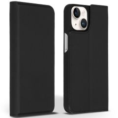 Accezz Premium Leather Slim Klapphülle für das iPhone 14 - Schwarz