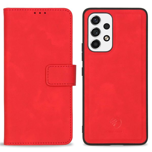 imoshion Entfernbare 2-1 Luxus Klapphülle für das Samsung Galaxy A53 - Rot