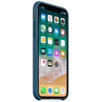 Apple Silikon-Case Blau für das Apple iPhone X