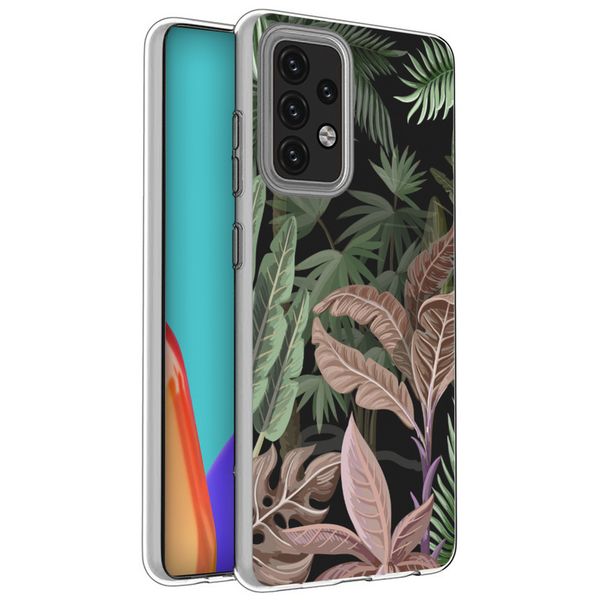 imoshion Design Hülle für das Samsung Galaxy A52(s) (5G/4G) - Dark Jungle