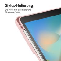 imoshion Origami Klapphülle iPad 9 (2021) 10.2 Zoll / iPad 8 (2020) 10.2 Zoll / iPad 7 (2019) 10.2 Zoll - Rosa