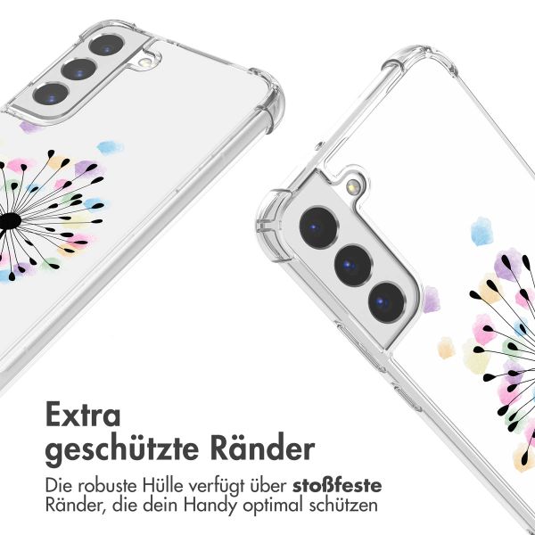 imoshion Design Hülle mit Band Samsung Galaxy S22 - Sandstone Dandelion
