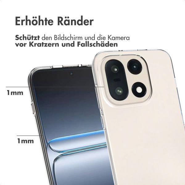 Accezz Clear TPU Backcover OnePlus 15 - Transparent