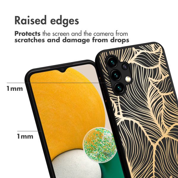 imoshion Design Hülle für das Samsung Galaxy A13 (5G) / A04s - Leaves