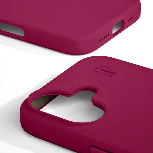 iDeal of Sweden Silikon Case für das iPhone 16 Plus - Cranberry