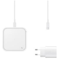 Samsung ﻿Wireless Charger Pad - Ladestation - Mit Adapter und Ladekabel - 15 Watt - Weiß