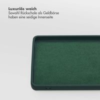 Selencia Olyn Abnehmbare Bookcase mit MagSafe Samsung Galaxy S24 Ultra - Grün