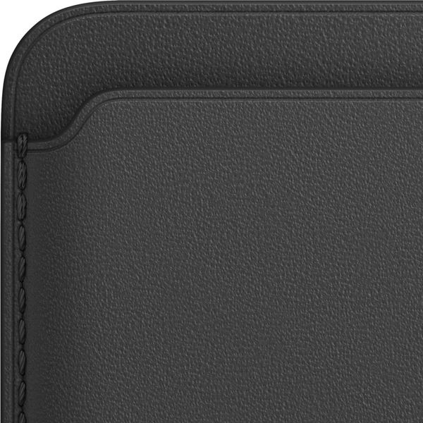 Apple Leather Wallet MagSafe (Apple Wallet 1st generation) - Black