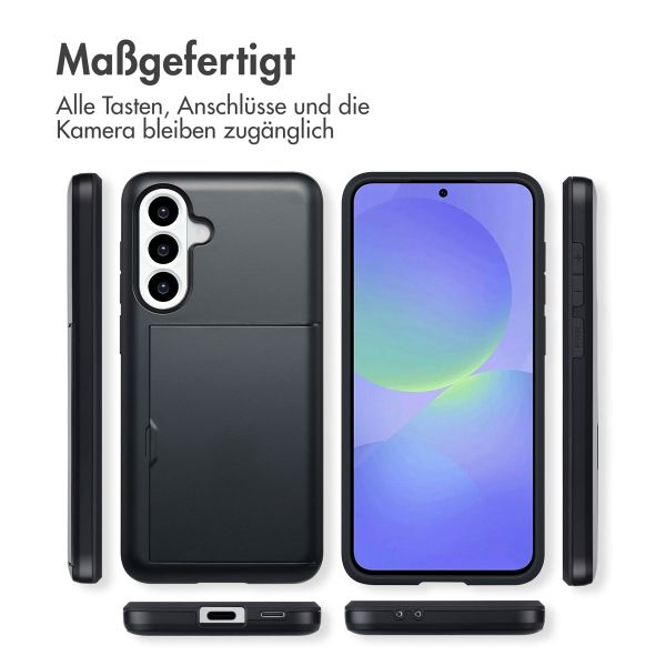 imoshion Backcover mit Kartenfach Samsung Galaxy A36 / A56 - Black