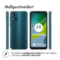 Accezz TPU Clear Cover für das Motorola Moto E13 - Transparent