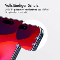 Accezz Gehärteter Glas-Schutz + Applikator Apple iPhone 17 Pro