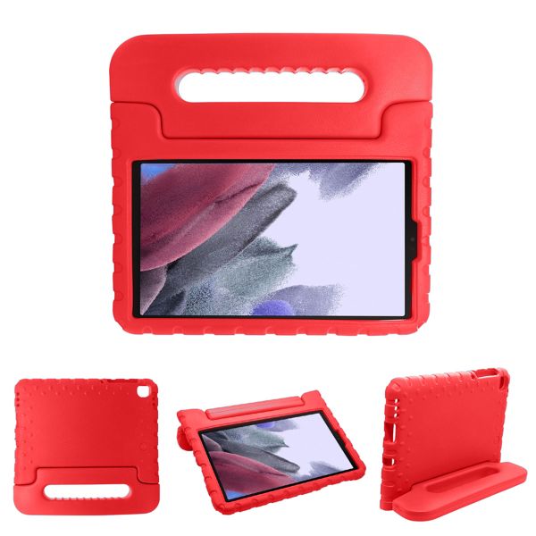 imoshion Hülle mit Handgriff kindersicher Galaxy Tab A7 Lite - Rot