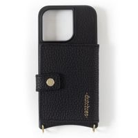 Dutchies MagSafe Back Cover mit Kartenfach Apple iPhone 15 Pro Max - Schwarz