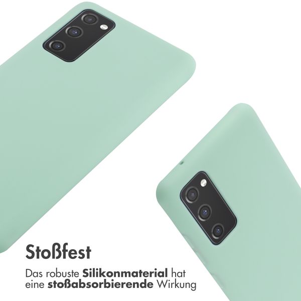 imoshion SilikonHülle mit Band Samsung Galaxy S20 FE - Mintgrün