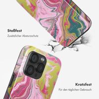 Selencia Vivid Rückabdeckung mit MagSafe Apple iPhone 15 Pro - Marble Pink