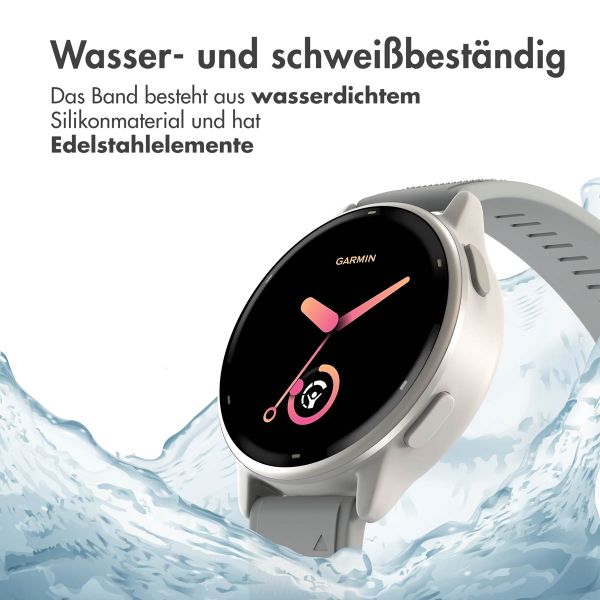 imoshion QuickFit® Silikonarmband -   Garmin 22 mm Anschluss - Grau