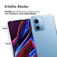 Accezz TPU Clear Cover für das Xiaomi Poco X5 5G - Transparent