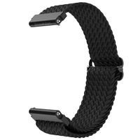 imoshion Gewebtes Nylonarmband - Universeller 22-mm-Anschluss - Schwarz