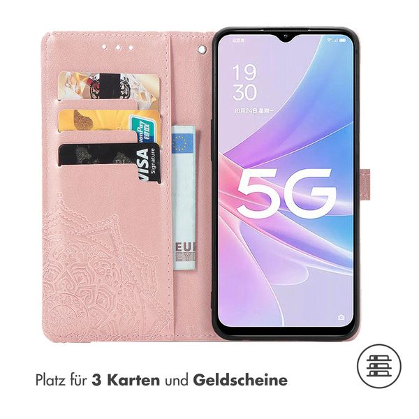 imoshion Mandala Klapphülle Oppo A58 - Rosé gold